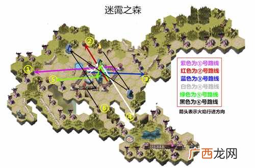剑与远征迷霭之森路线怎么走？迷霭之森通关图文攻略