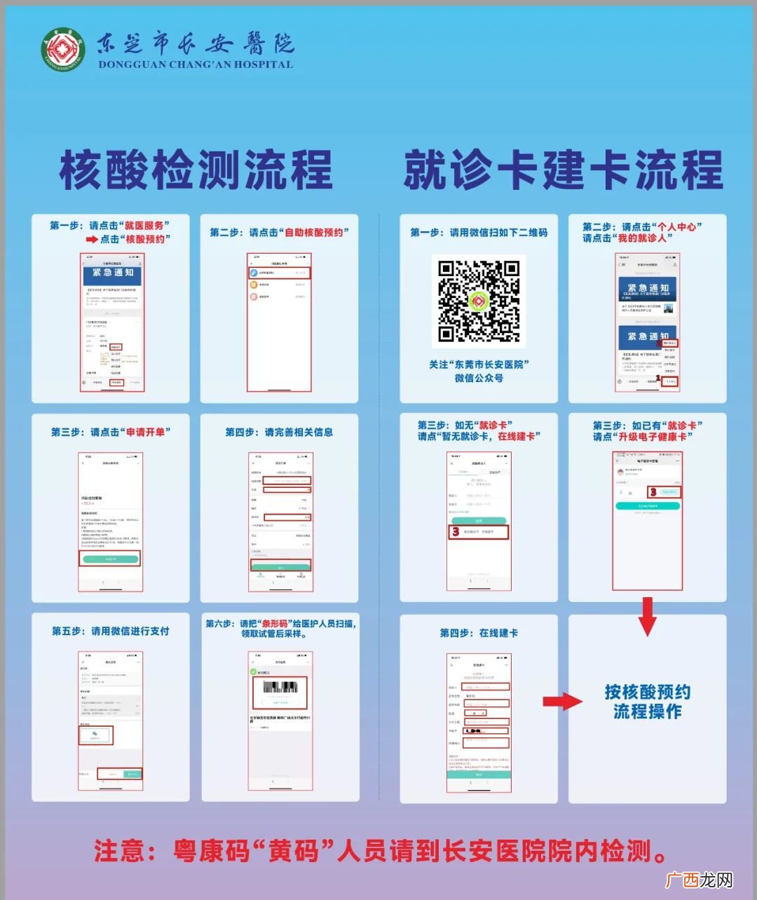 东莞长安镇粤康码黄码检测地点在哪里?