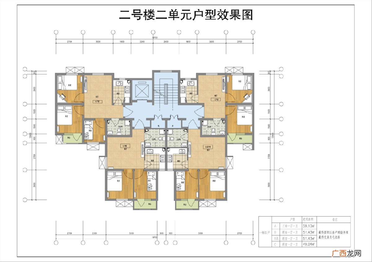面积+户型图 2022年3月北京平谷燕谷嘉苑公租房房源信息