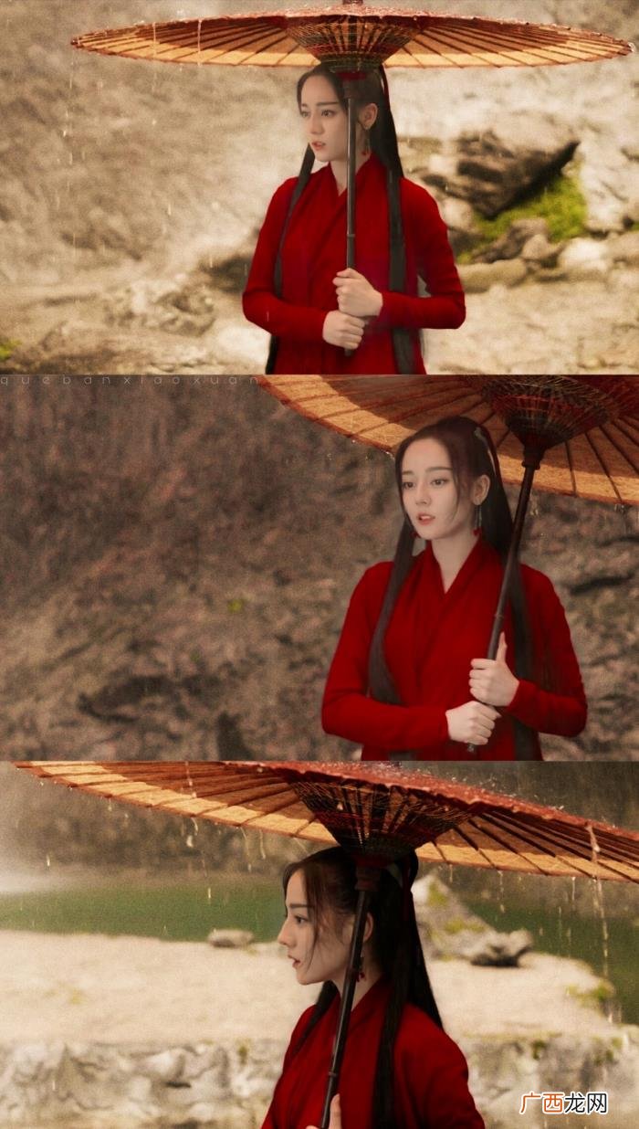 迪丽热巴快本红衣古装，迪丽热巴的红衣古装造型