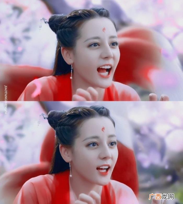 迪丽热巴快本红衣古装，迪丽热巴的红衣古装造型