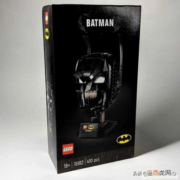 蝙蝠侠面具，乐高DC超级英雄76182蝙蝠侠面具开箱评测