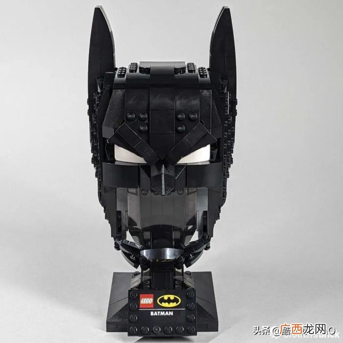 蝙蝠侠面具，乐高DC超级英雄76182蝙蝠侠面具开箱评测