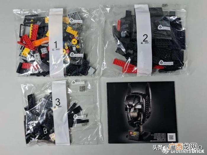 蝙蝠侠面具，乐高DC超级英雄76182蝙蝠侠面具开箱评测