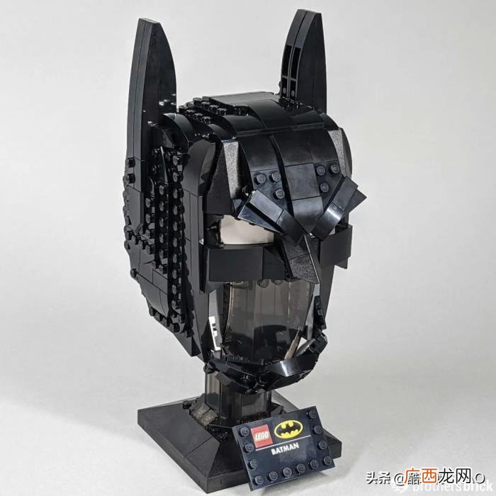 蝙蝠侠面具，乐高DC超级英雄76182蝙蝠侠面具开箱评测