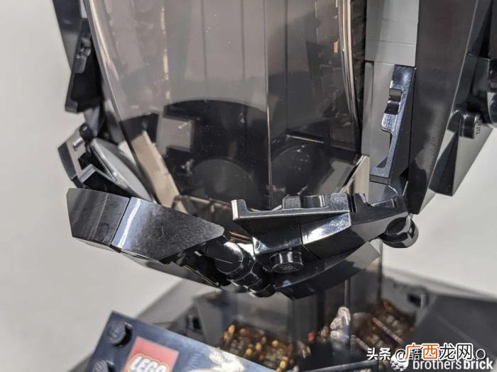 蝙蝠侠面具，乐高DC超级英雄76182蝙蝠侠面具开箱评测