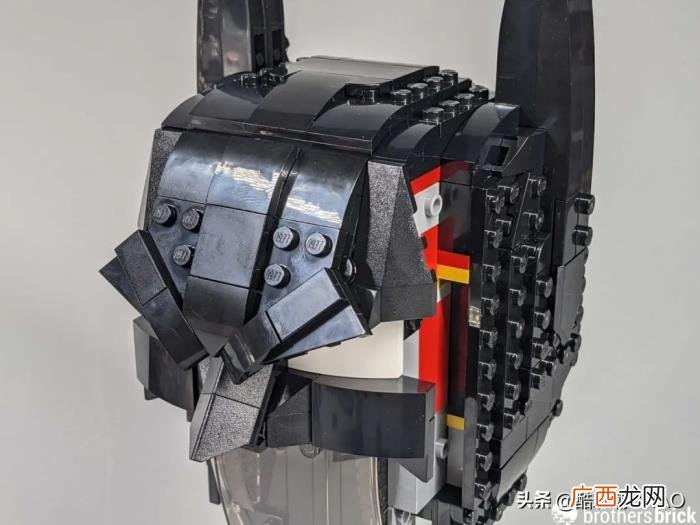 蝙蝠侠面具，乐高DC超级英雄76182蝙蝠侠面具开箱评测