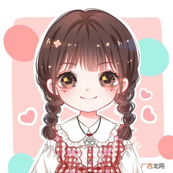 动漫萌系闺蜜头像，超可爱的卡通动漫女生头像、闺蜜头像
