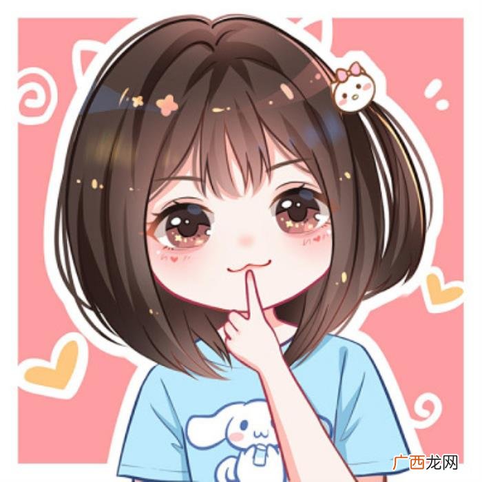 动漫萌系闺蜜头像，超可爱的卡通动漫女生头像、闺蜜头像