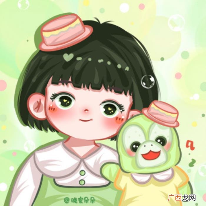 动漫萌系闺蜜头像，超可爱的卡通动漫女生头像、闺蜜头像
