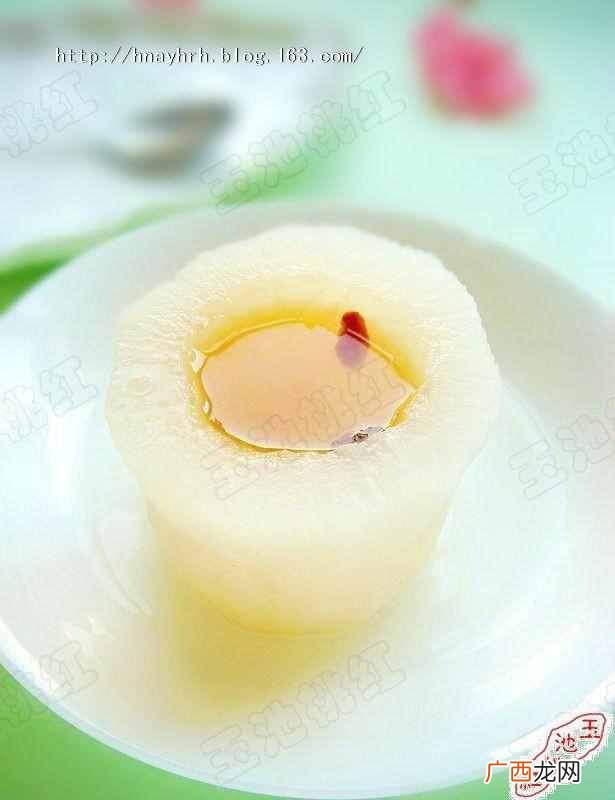 怎样做止咳化痰的白萝卜蜂蜜枸杞盅？