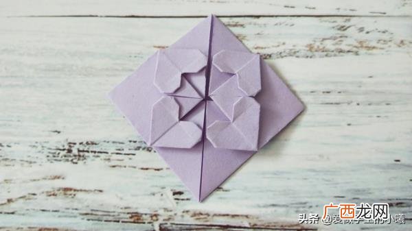 爱心怎么折纸，别致的爱心折纸教程
