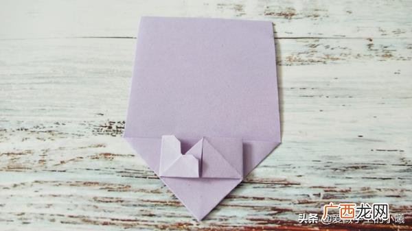 爱心怎么折纸，别致的爱心折纸教程