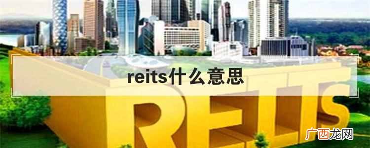 reits什么意思？金融reits是什么意思