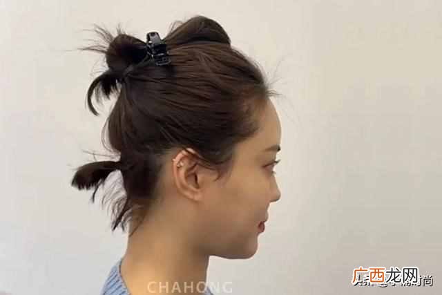 短发马尾怎么扎好看?发型师短发绑马尾技巧