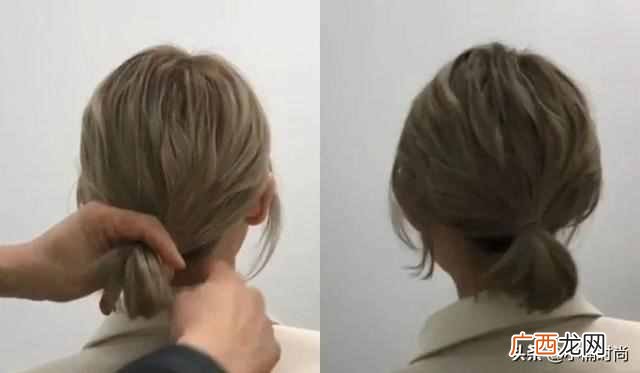 短发马尾怎么扎好看?发型师短发绑马尾技巧