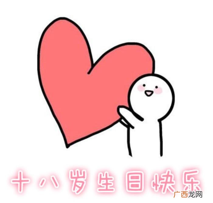 十八岁生日快乐表情包合集 生日快乐的图片