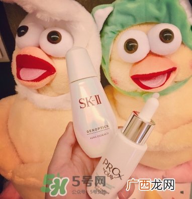 sk2小灯泡和olay小白瓶哪个好？sk2小灯泡和小白瓶区别