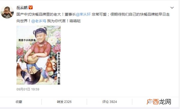 喜茶谁代言，老乡鸡首位品牌代言人诞生;喜茶创始人身家达40亿