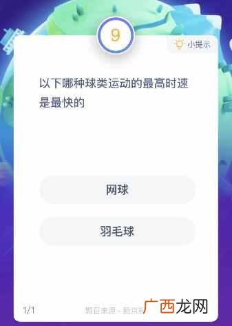 哪种球类运动的最高时速是最快的？是网球还是羽毛球比较快