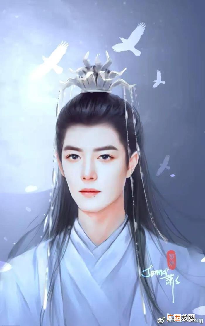 肖战手绘图，分享60张肖战手绘图--比漫画还好看的男人