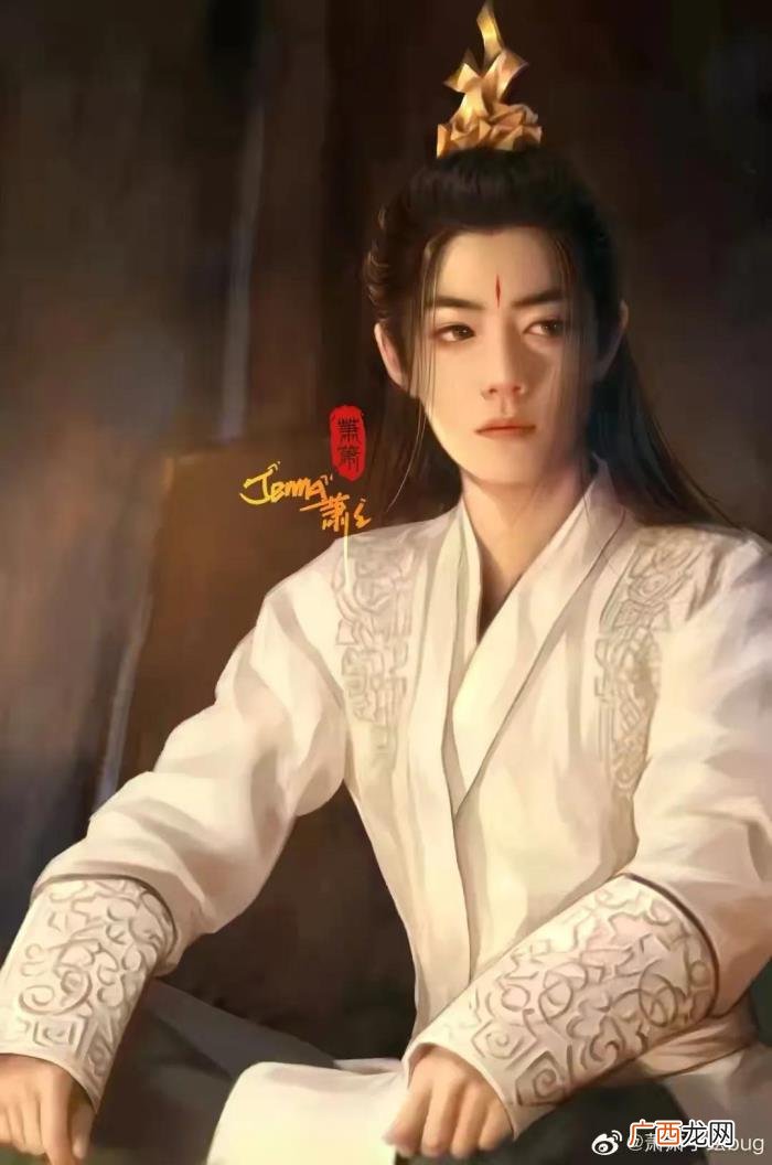 肖战手绘图，分享60张肖战手绘图--比漫画还好看的男人