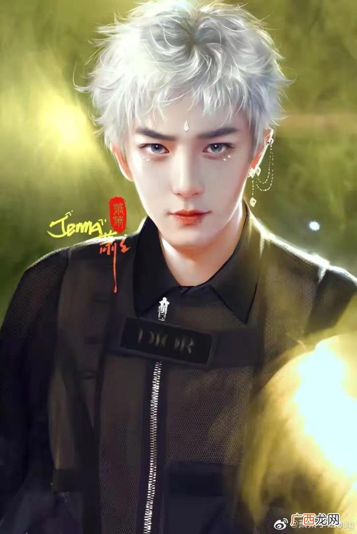 肖战手绘图，分享60张肖战手绘图--比漫画还好看的男人