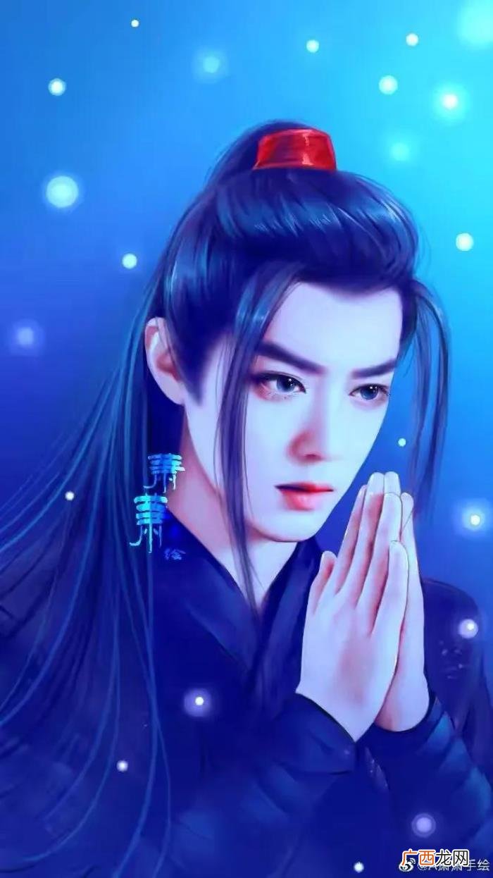 肖战手绘图，分享60张肖战手绘图--比漫画还好看的男人