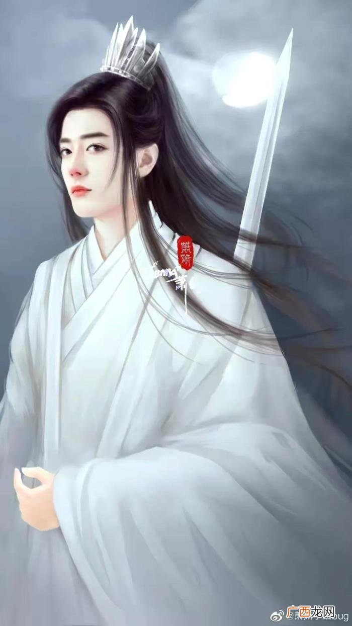 肖战手绘图，分享60张肖战手绘图--比漫画还好看的男人