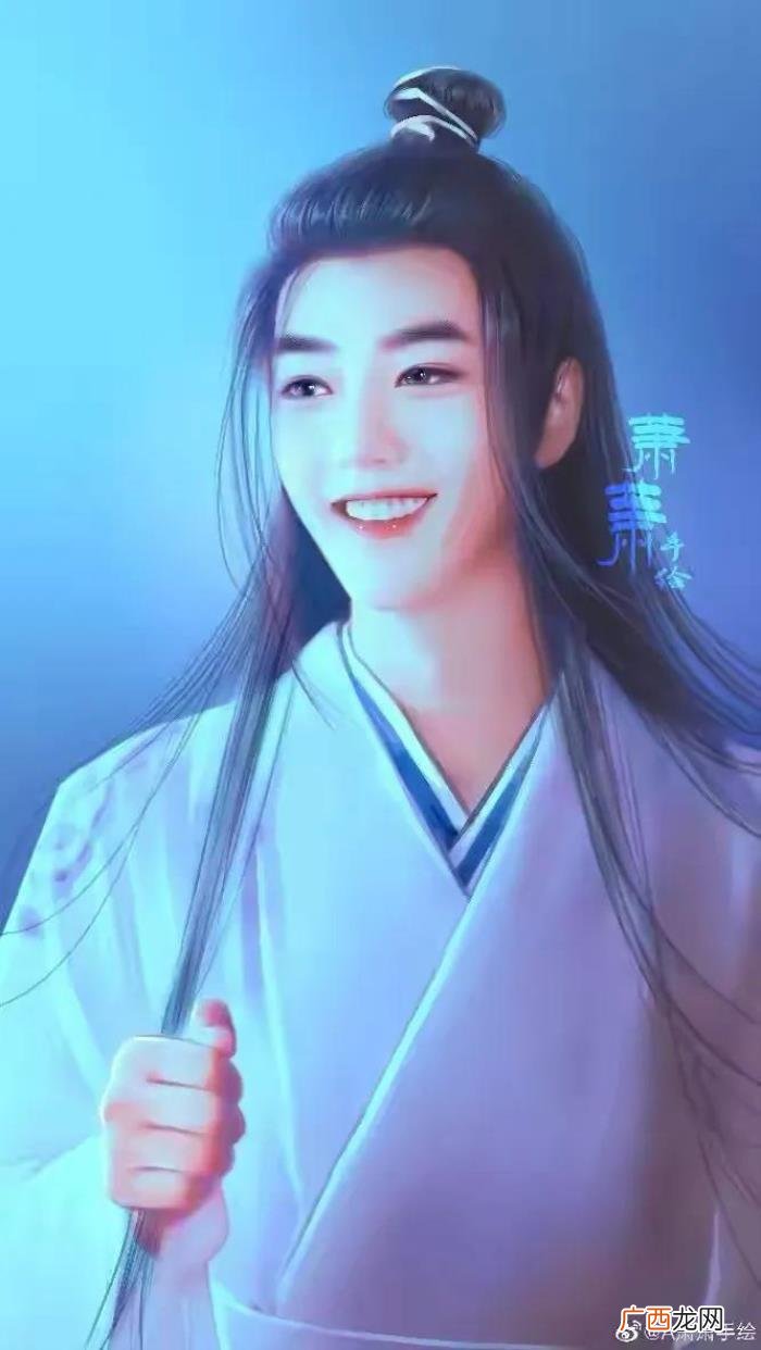 肖战手绘图，分享60张肖战手绘图--比漫画还好看的男人