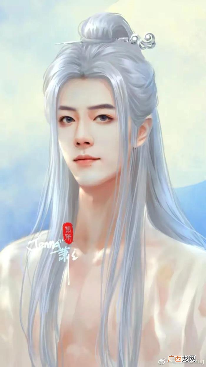肖战手绘图，分享60张肖战手绘图--比漫画还好看的男人