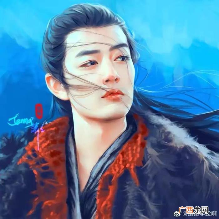 肖战手绘图，分享60张肖战手绘图--比漫画还好看的男人