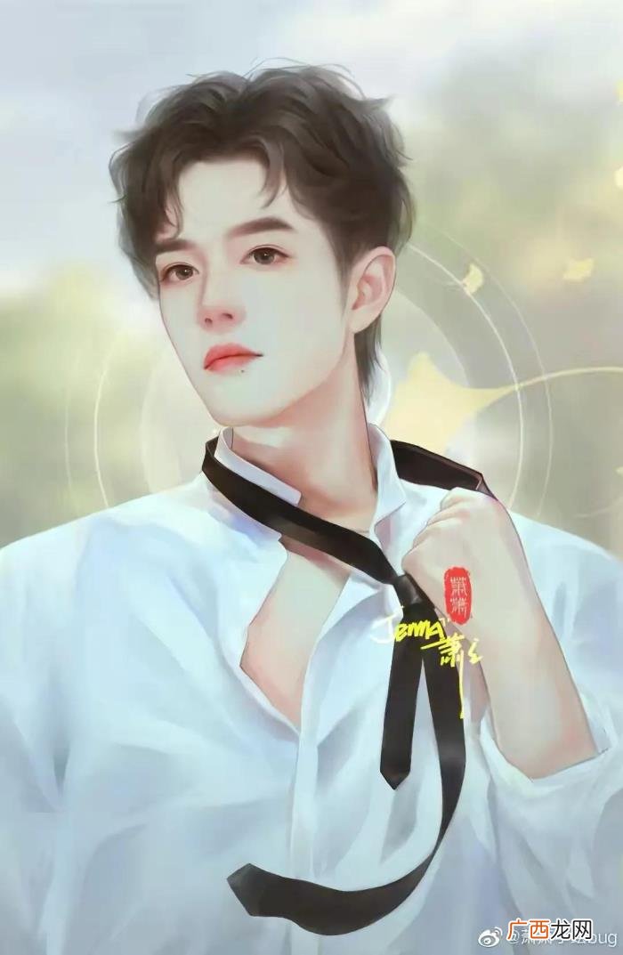 肖战手绘图，分享60张肖战手绘图--比漫画还好看的男人