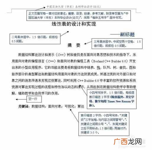 如何写论文及其格式？标准论文格式模板示例