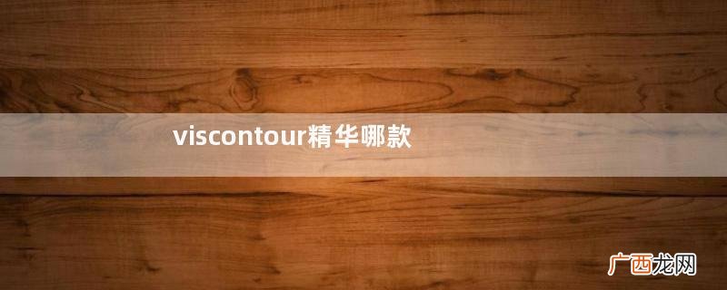 viscontour精华哪款好维诗朵玻尿酸原液