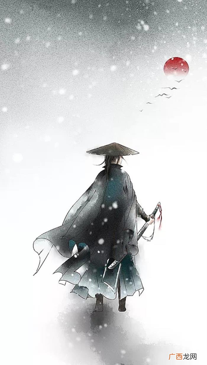 唯美古风山水意境插画欣赏 古风唯美图片
