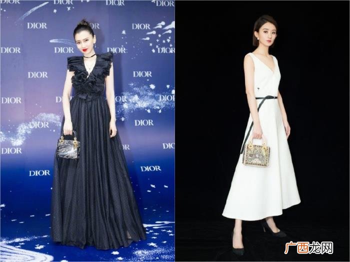 赵丽颖撞衫，30岁赵丽颖与28岁杨颖撞衫Dior淑女裙