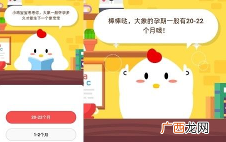 大象怀孕多久生产？蚂蚁庄园小课堂5月8日今日答案