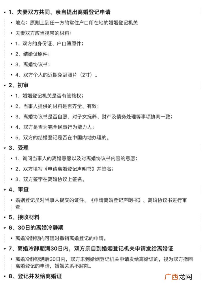 2021最全离婚流程 2021年起诉离婚需要什么条件