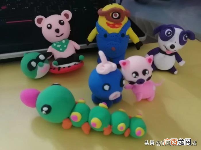 彩泥小动物，亲子DRY创意彩泥手工--小动物们