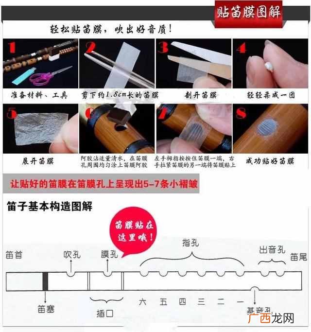 笛子如何贴笛膜？你真的掌握正确的笛膜贴法了吗？