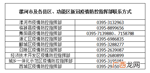 漯河市疾控?中心紧急提醒