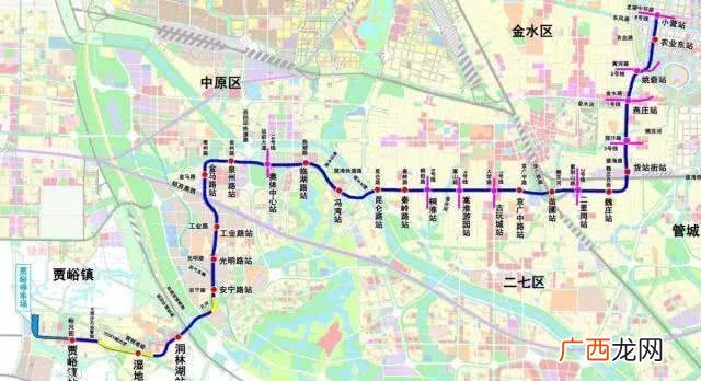 站点+线路图+通车时间 郑州地铁6号线最新规划