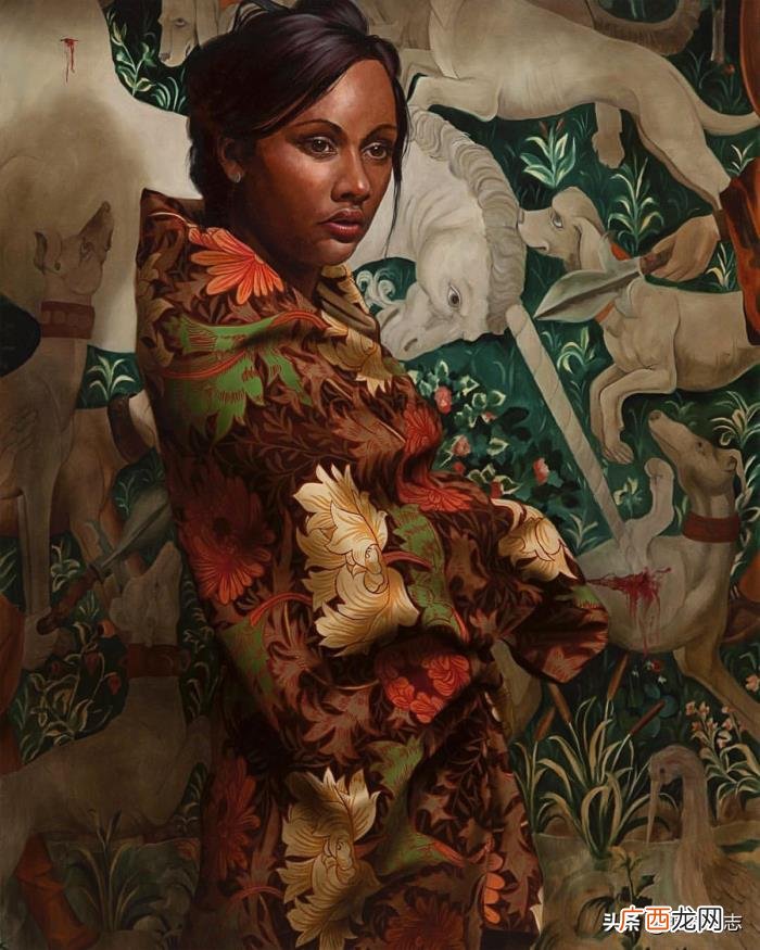 关于失眠的超现实油画 失眠了图片