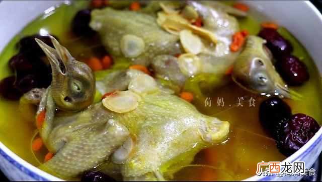 炖鸽子放什么材料补气血？炖鸽子多加这两物，清香微甜，养血补气