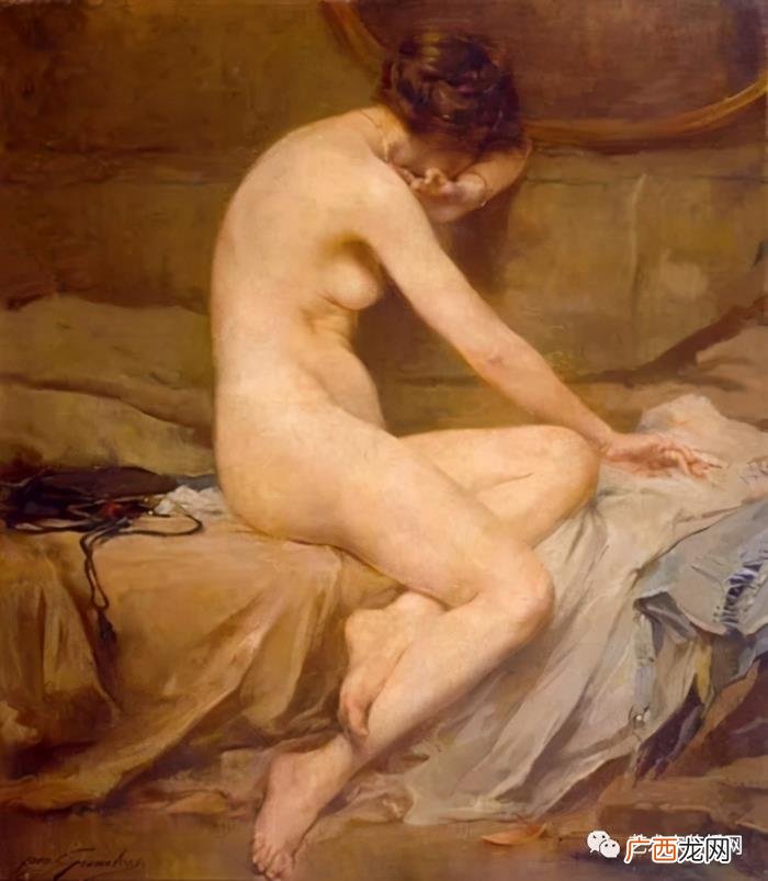 比利时艺术家女人体油画 女人的美