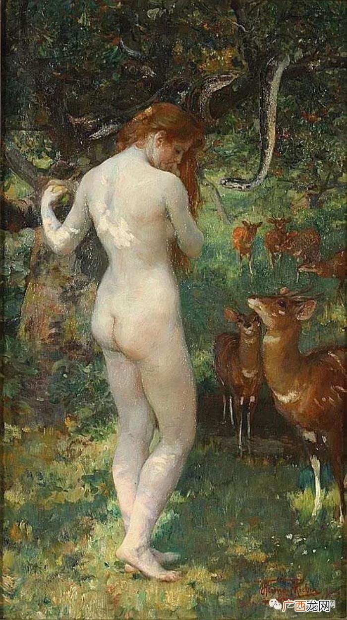 比利时艺术家女人体油画 女人的美