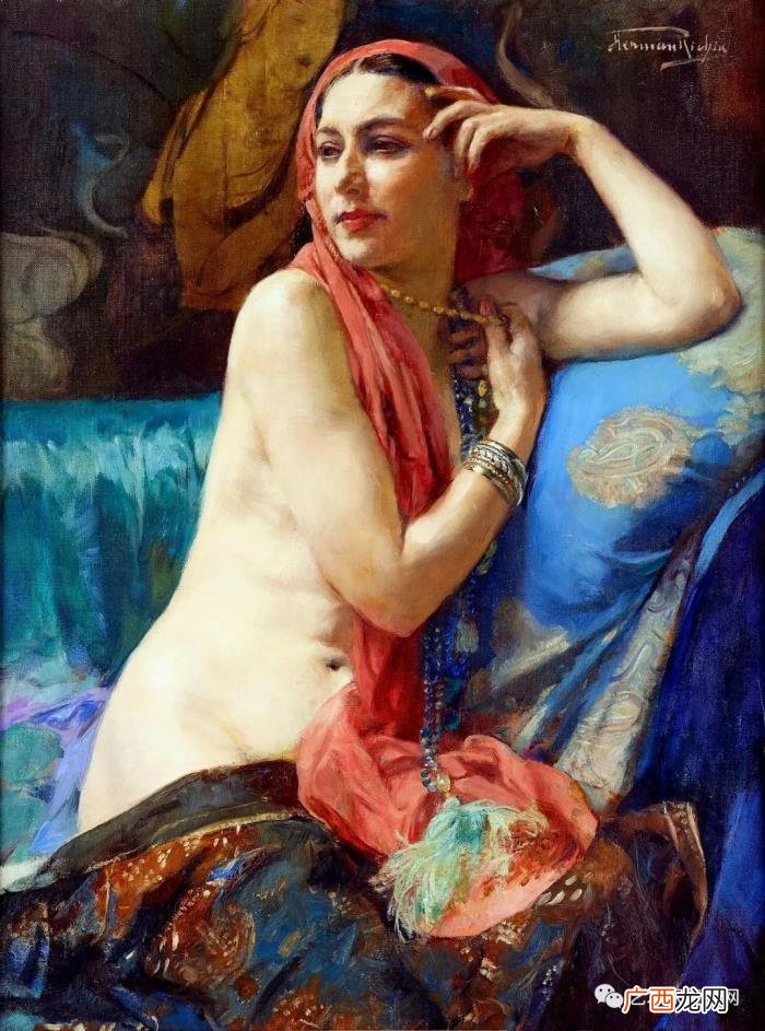 比利时艺术家女人体油画 女人的美