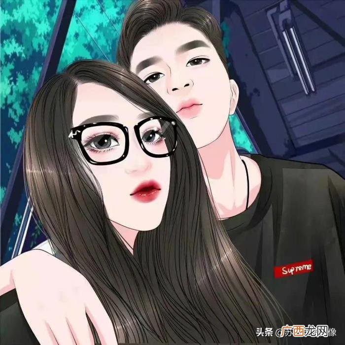 好看的情侣头像动漫，好看时尚的动漫情侣头像