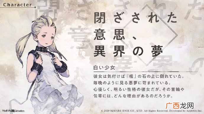 尼尔手游新作《NieR Re[in]carnation》角色设定